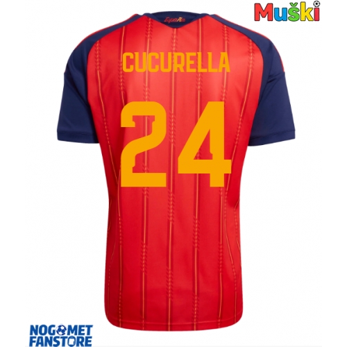 Španjolska Marc Cucurella #24 Domaci Dres SP 2026 Kratak Rukav